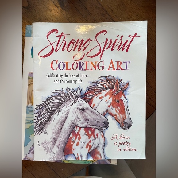 Source Unknown Other - Strong Spirit Coloring Art Book